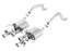 Borla 15 Chevy Corvette C7 ZO6 6.2L w/o AFM w/ NPP ATAK Quad RD RL AC Tips Center Rear Exit Exhaust
