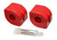 Energy Suspension 97-04 Chevy Corvette Red 23mm Front Sway Bar Frame Bushing Set with lubricant