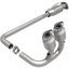 MagnaFlow Conv DF 04-06 Jeep Wrangler 4.0L catalytic converter and tubing
