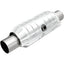 MagnaFlow Conv Univ 2.25in Inlet/Outlet Center/Center Round 11in Body L x 5.125in W x 15in Overall L catalytic converter.