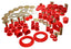 Energy Suspension 01-04 Toyota Tacoma Red Hyper-Flex Master Bushing Set - performance offroad parts