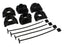 Energy Suspension 94-01 Acura Integra / 99-00 Honda Civic Si (Manual Transmission) Black Motor Mount parts set