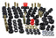 Energy Suspension 88-91 Honda Civic/CRX Black Hyper-Flex Master Bushing Set components in assortment layout