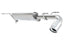 Borla 13-14 Subaru Impreza/XV Crosstrek 2.0L AT/MT AWD 5Dr Single Round Rolled Rear Right Exit Exht for offroad trucks.
