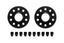 Eibach Pro-Spacer 10mm Spacer 5x114.3 Bolt Pattern / 64mm Hub - Black with wheel bolts
