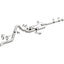 MagnaFlow Stainless Overland Cat-Back Exhaust 05-15 Toyota Tacoma V6 4.0L assembly with high-performance parts.