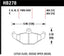 Hawk HPS Street Brake Pads dimensions for Lotus Elise, Dodge Viper