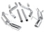 Borla 05-09 Ford Mustang GT/Bullitt ATAK Catback Exhaust components