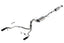Borla F-150 2021 5.0L 4dr CC SB EC STB Lariat/KR/Pltm/LTD 3/2.25 SRE Cat-Back Touring Black CHR Tips exhaust system