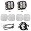 Baja Designs 2021+ Ford Bronco A Piller Light Kit XL80 D/C w/Upfitter complete set with lights, covers, and wiring.