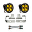 Baja Designs 2018+ Wrangler JL Rubicon Sport Fog Light Pocket Kit - Amber for offroad lighting and electrical upgrades.