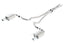Borla Atak S Cat-Back 15-17 Ford Mustang GT 5.0L V8 MT/AT 2.5in pipe 4in tip exhaust system components