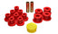 Energy Suspension 6/74-80 MG MGB Red Rear Leaf Spring Bushing Set performance parts