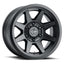 ICON Rebound 17x8.5 6x5.5 25mm Offset 5.75in BS 95.1mm Bore Satin Black Wheel for offroad performance upgrades