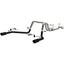 Magnaflow 21 Ford F-150 Street Series Cat-Back Performance Exhaust System- Dual-Split Rear Exit with dual tips and mounting kit.