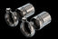 Borla 18-22 Dodge Charger R/T 5.7L V8 T-304 Stainless Steel Ball Flare Tip Adapter - Brushed clamps and adapters