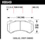 Hawk 2008-2014 Cadillac CTS V HPS 5.0 Front Brake Pads dimensions