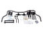 Hellwig 15-22 Chevrolet Colorado w/ 2-4in Lift Solid Heat Treated Chromoly 1in Rear Sway Bar parts and installation kit.