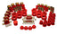 Energy Suspension 81-87 Chevy/GMC 2WD 1/2 Ton PickUp Red Hyper-flex Master Bushing Set for performance offroad parts