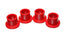 Energy Suspension 00-04 Dodge Dakota 4WD / 00-03 Durango 4WD Red Front Rack and Pinion Bushing Set for offroad parts.