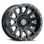 ICON Compression 17x8.5 5x5 -6mm Offset 4.5in BS 71.5mm Bore Satin Black Wheel for offroad performance upgrades.