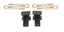 MaxTrac 17-19 Ford F-250/350 4WD Dually 2in Rear Block & U-Bolt Lift Kit components