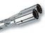Borla Universal Polished Tip Dual Round Intercooled (inlet 2 1/2in. Outlet 3in) *NO Returns* high quality stainless steel