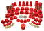 Energy Suspension 90-95 Toyota 4 Runner 2WD/4WD Red Hyper-Flex Master Bushing Set for offroad performance upgrades.