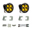 Baja Designs 18-20 Jeep JL Fog Pocket Kit For Wrangler JL Sahara Squadron Amber Lens SAE FPK with offroad lighting accessories