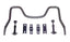 Hellwig 07-13 Chevrolet Silverado 1500 Solid Heat Treated Chromoly 1-1/8in Rear Sway Bar and installation kit for performance upgrades