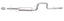 Gibson 05-09 Toyota 4Runner Sport 4.7L 2.5in Cat-Back Single Exhaust - Aluminized for performance upgrades