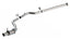 Borla 22-24 Subaru WRX ATAK Cat Back Exhaust stainless steel pipes