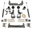 MaxTrac 14-16 GM K1500 4WD w/Cast Steel Susp. (Non Magneride) 7in/7in MaxPro Spindle Lift Kit components for offroad trucks.