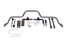 Hellwig 11-16 Ford F-250/F-350 SD 4WD w/4-6in Lift Solid Heat Treated Chromoly 1-1/8in Rear Sway Bar components and hardware.