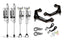 Cognito 20-24 Chevy/GMC Silv/Sierra 2500/3500 HD 2WD/4WD 3in Premier Leveling Kit w/ Fox PSRR 2.0 components and parts