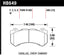 Hawk Performance Ceramic Street Brake Pads dimensions for Cadillac, Chevy Camaro