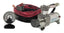Air Lift Load Controller Single Heavy Duty Compressor kit with gauge and wiring