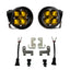 Baja Designs 12-21 Toyota Tacoma/Tundra/4Runner Squadron-R Fog Pocket Light Kit - SAE Amber components and accessories