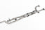 Borla 21-22 Dodge RAM 1500 TRX 6.2L V8 4WD 4DR CCSB 3in Connecting Pipes for offroad performance upgrades.