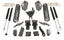 MaxTrac 17-19 Ford F-250/350 4WD 6in/2in MaxPro Coil Lift Kit w/Radius Arm Brkts & MaxTrac Shocks parts