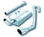 Borla 96-02 Toyota 4Runner 2.7L 4cyl/3.4L 6cyl 2WD/4WD Dual Right Rear Exit Catback Exhaust System parts