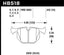 Hawk 01-06 BMW 330 / 97-01 740I rear disc brake pad specifications