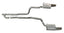 Gibson 05-10 Ford Mustang Base 4.0L 2.5in Cat-Back Dual Exhaust - Stainless for superior performance