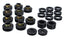 Energy Suspension CJ5-7 Body Mounts - Black for offroad performance upgrades