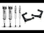 Cognito 19-24 Chevy Silv/Sierra 1500 4WD 1in Perf Ball Joint Leveling Kit w/ Fox PS Coilover 2.0 IFP off road parts