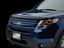 WeatherTech 22-24 Jeep Wagoneer (Incl. 23-24 L) Stone & Bug Deflector - Dark Smoke mounted on a Ford SUV