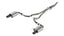 Borla 2024 Ford Mustang 2.3L Ecoboost 2.50 S-TYPE Black Chrome Catback Exhaust - Non-Active