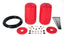 Air Lift 2021+ Nissan Pathfinder 2WD & 4WD 1000 Air Spring Kit components with red air springs and accessories.