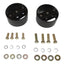 Firestone 3in. Air Spring Lift Spacer Leaf Mount - Pair (WR17602367) with bolts and washers for truck suspension.
