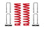 Eibach 19-21 Toyota Tundra PRO-Lift Kit Springs Front Springs & Rear 1in. Block for offroad performance upgrades and truck accessories.